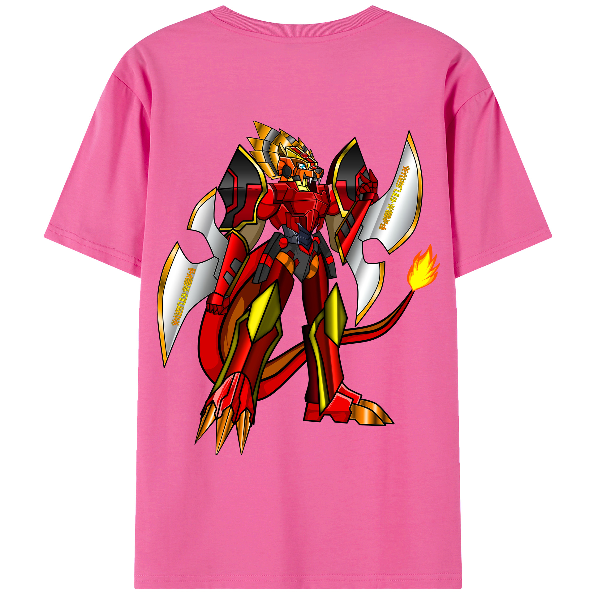 （画像用） Digimon デジタルモンスター/デジモン レディース半袖Tシャツ(バックプリント)